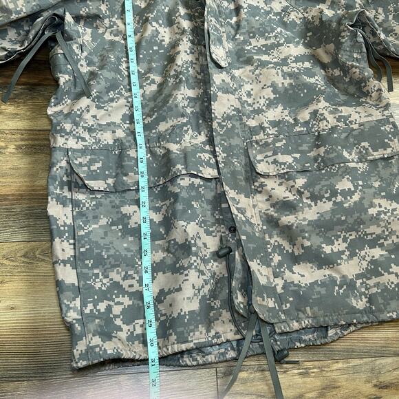 Camouflage Military Parka Jacket Camo Coat Nylon Hooded Cold Weather Medium - Picture 12 of 13